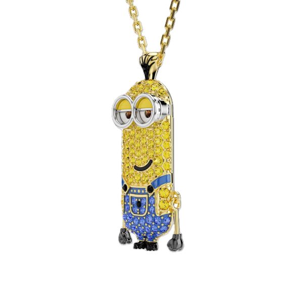 Minions Kevin Kolye, Pavé, Çok renkli, Altın rengi kaplama