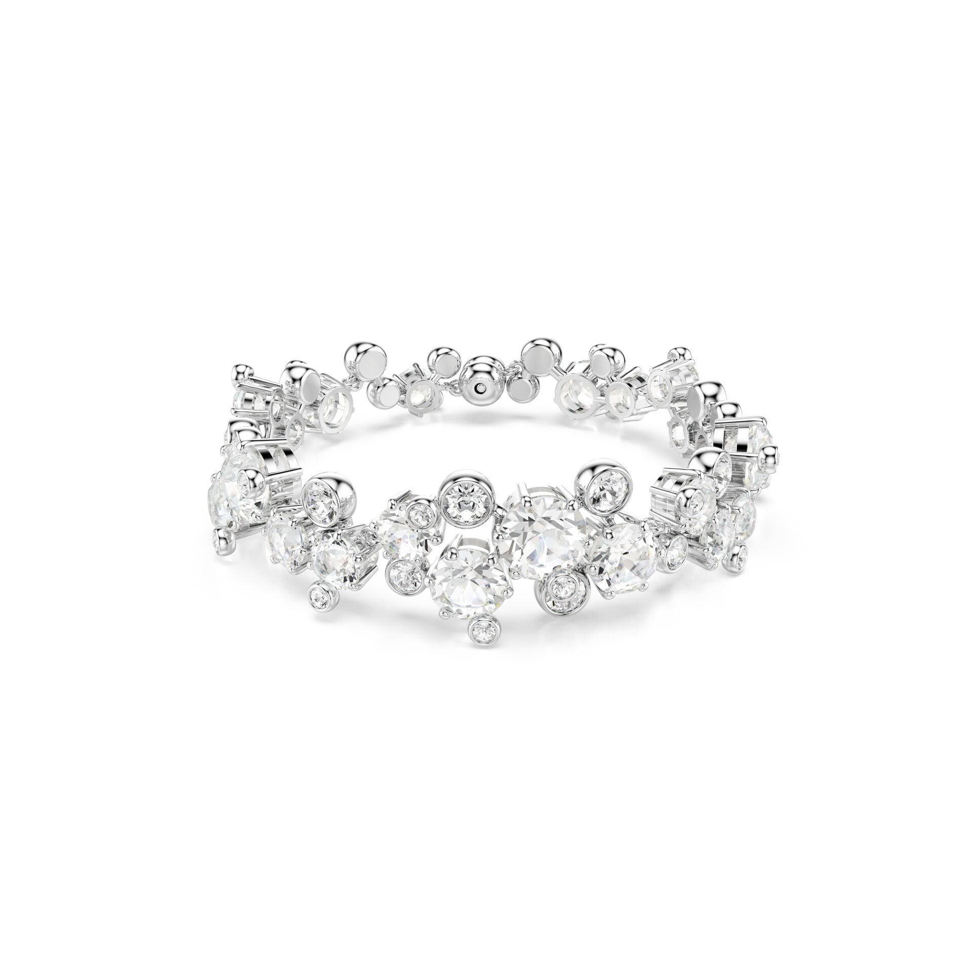 Constella Bileklik, Karışık kesimler, Beyaz, Rodyum kaplama M