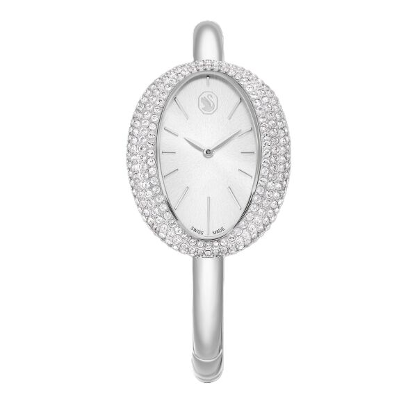 Imber bangle Saat, İsviçre Üretimi, Metal bileklik, Gümüş Rengi, Paslanmaz çelik