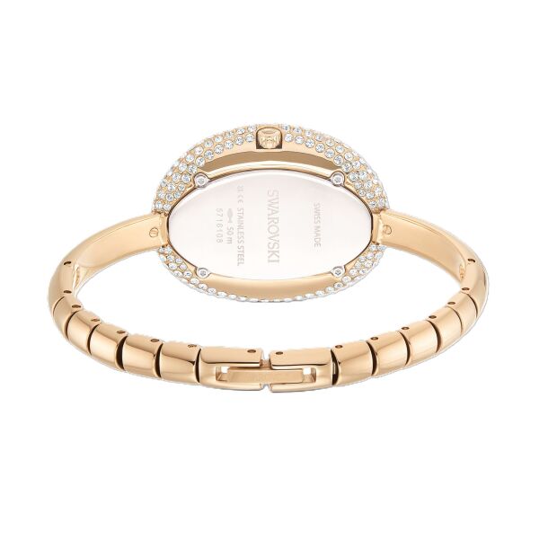 Imber bangle Saat, İsviçre Üretimi, Metal bileklik, Altın Rengi, Şampanya altın rengi yüzey