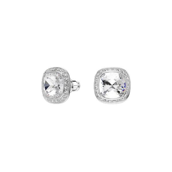 Una Angelic Set, Yastık kesim, Beyaz, Rodyum kaplama