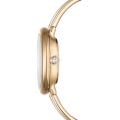 Crystalline Bangle Saat, İsviçre Üretimi, Metal bileklik, Yeşil, Pembe altın rengi yüzey