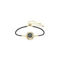 Symbolica Bileklik, Evil Eye ,Çok renkli, Altın kaplama M