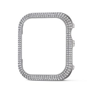Sparkling Apple Watch ®  uyumlu kılıf, 40 mm, Gümüş Rengi