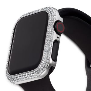 Sparkling Apple Watch ®  uyumlu kılıf, 40 mm, Gümüş Rengi