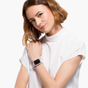 Sparkling Apple Watch ®  uyumlu kılıf, 40 mm, Gümüş Rengi