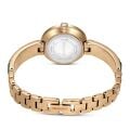 Matrix Bangle Saat, İsviçre Üretimi, Kristal bileklik, Yeşil, Şampanya altın rengi yüzey