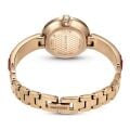 Matrix Bangle Saat, İsviçre Üretimi, Kristal bileklik, Kırmızı, Pembe altın rengi yüzey