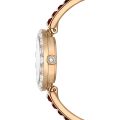 Matrix Bangle Saat, İsviçre Üretimi, Kristal bileklik, Kırmızı, Pembe altın rengi yüzey