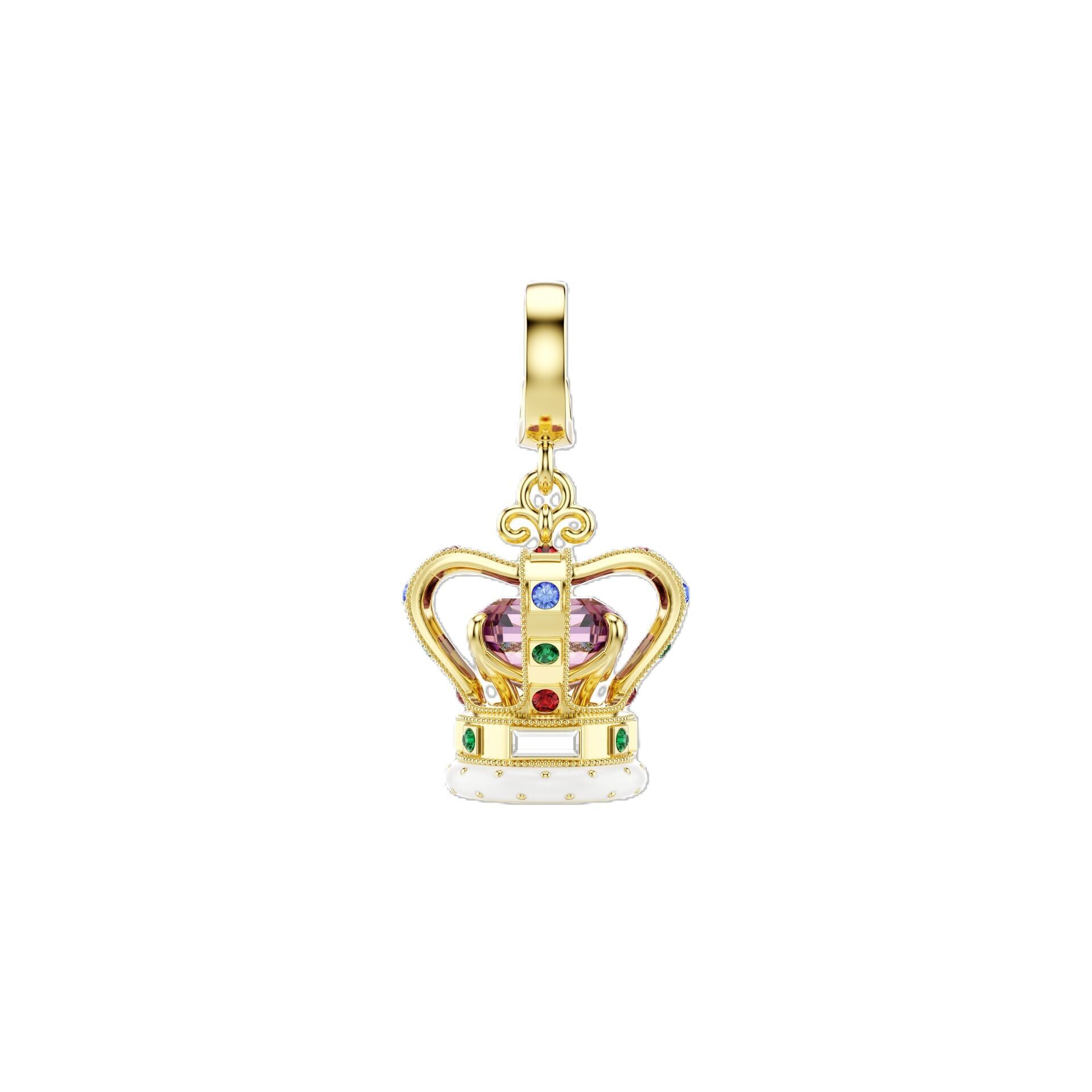 Minions Crown Charm, Karışık kesimler, Çok renkli, Altın rengi kaplama(Kopya)