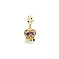 Minions Crown Charm, Karışık kesimler, Çok renkli, Altın rengi kaplama(Kopya)