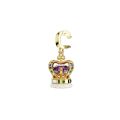 Minions Crown Charm, Karışık kesimler, Çok renkli, Altın rengi kaplama(Kopya)