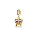 Minions Crown Charm, Karışık kesimler, Çok renkli, Altın rengi kaplama(Kopya)