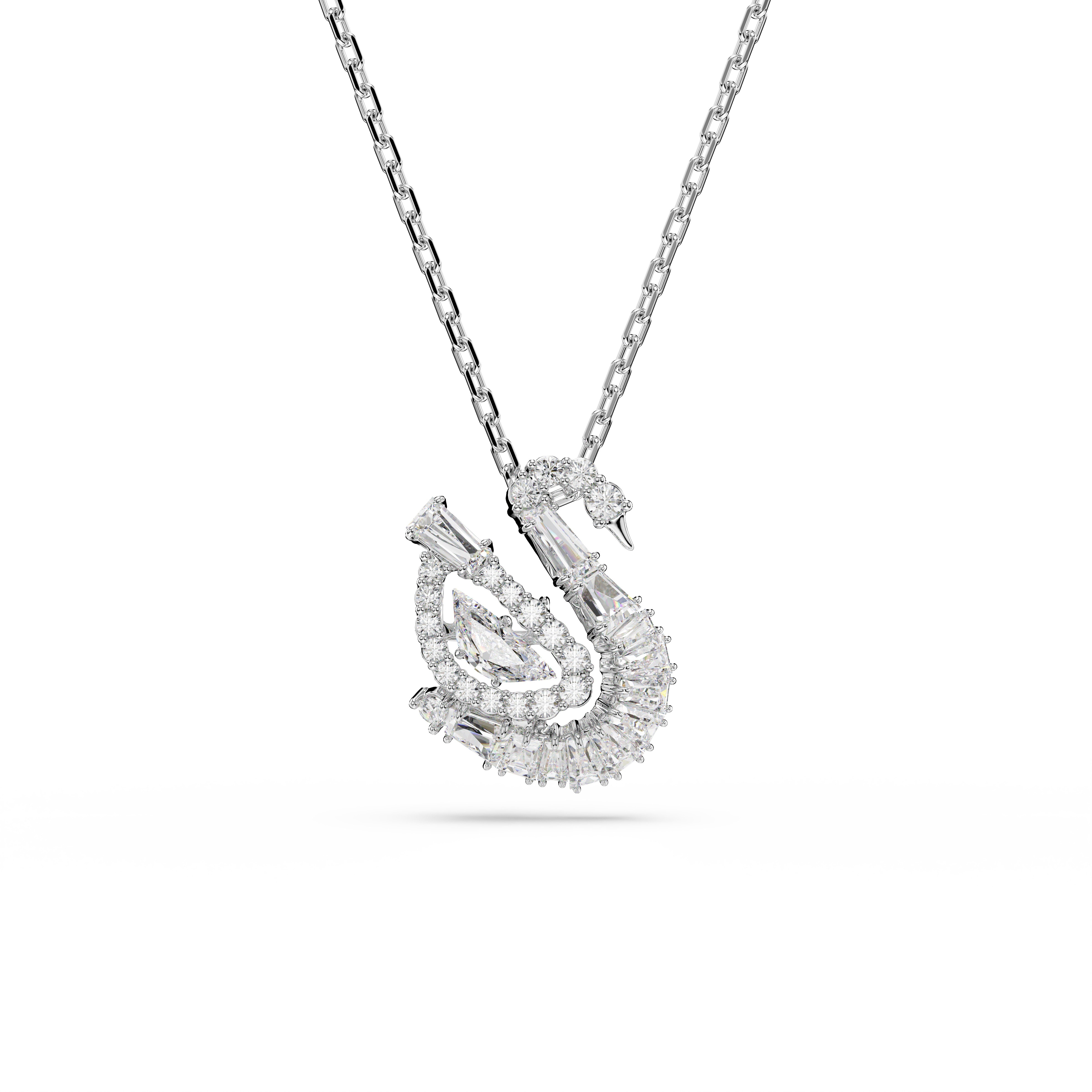 Swan Kolye, Karışık kesimler, Kuğu, Beyaz