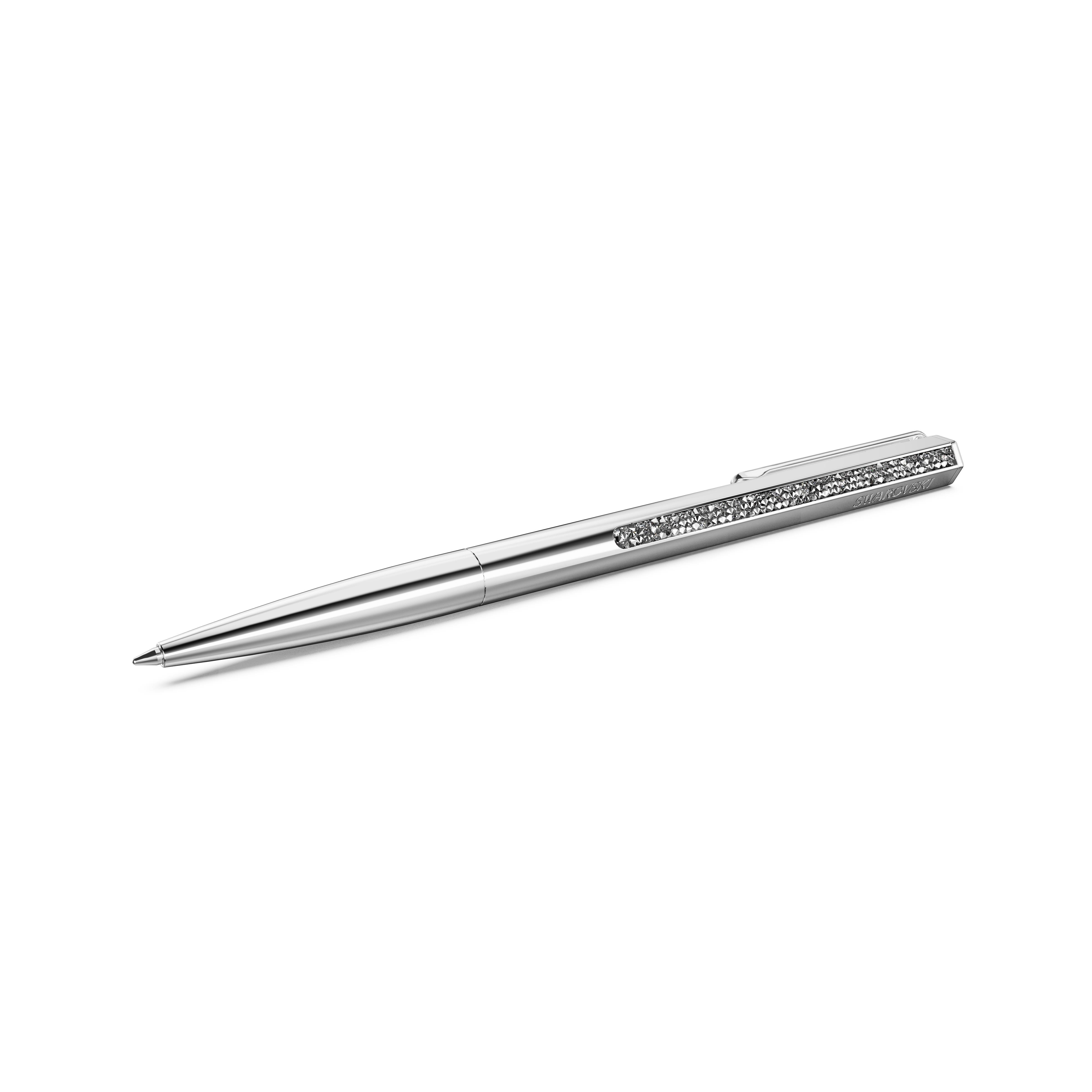Crystal Shimmer tükenmez kalem ,Gümüş ton, Krom kaplama