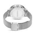 Nova Chrono saat, İsviçre Yapımı, Metal bilezik, Gümüş ton, Paslanmaz Çelik