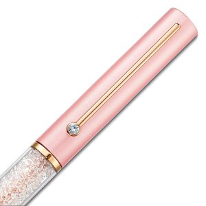 Crystalline Gloss Tükenmez Kalem, Pembe, Pembe altın rengi kaplama