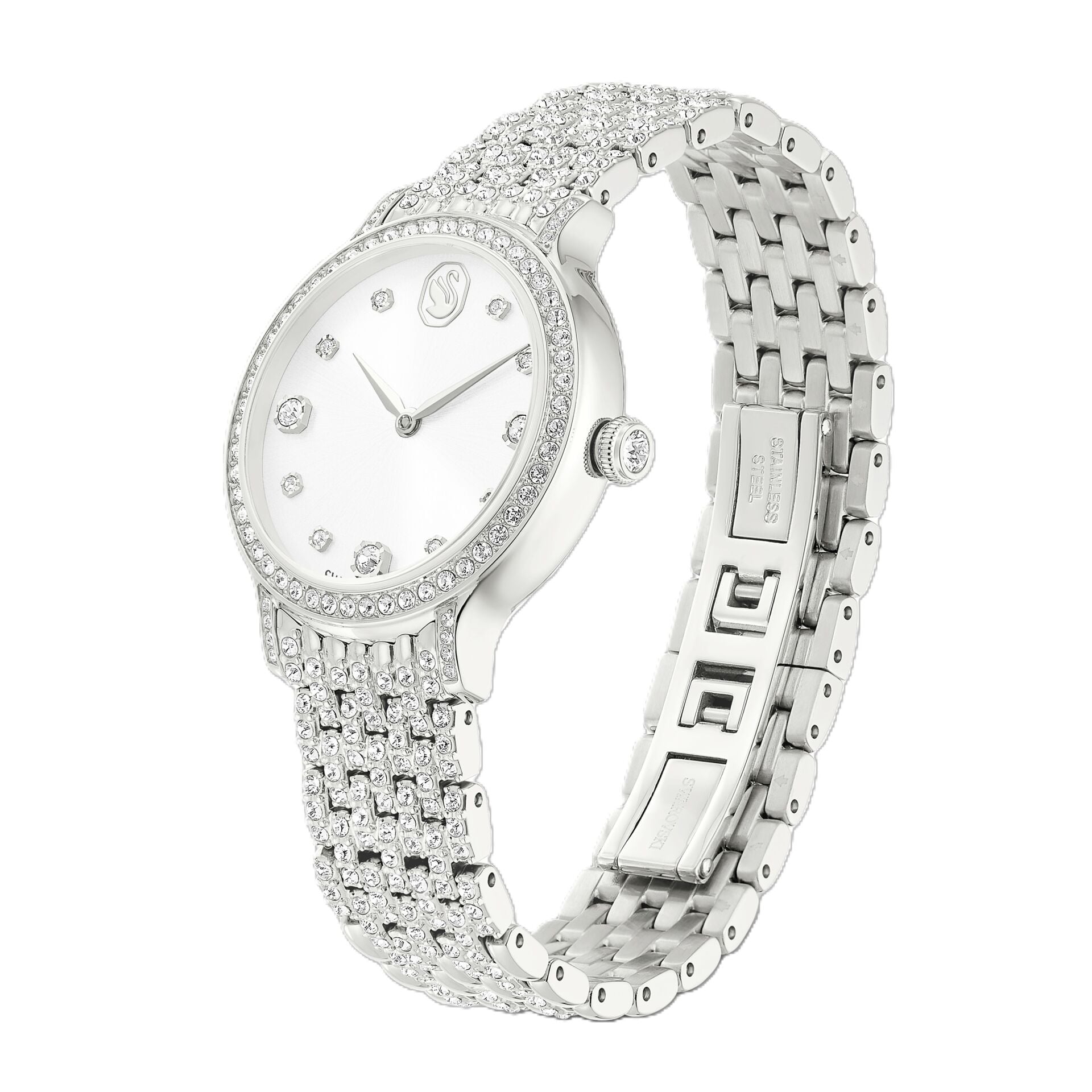 Imber Saat, İsviçre Üretimi, Metal bileklik, Gümüş Rengi, Paslanmaz çelik