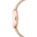 Sublima bangle Saat, İsviçre Üretimi, Metal bileklik, Rose Altın tonu, Pembe altın rengi yüzey