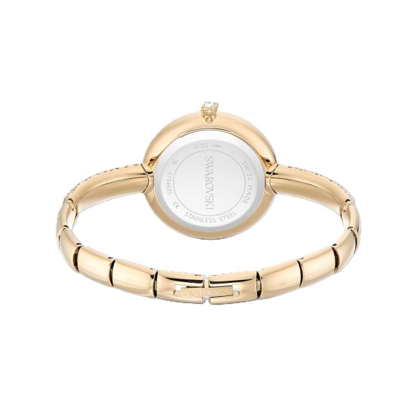 Sublima bangle Saat, İsviçre Üretimi, Metal bileklik, Altın Rengi, Şampanya altın rengi yüzey