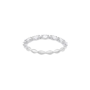 Matrix Marquise Yüzük, Beyaz, Rodyum kaplama 60