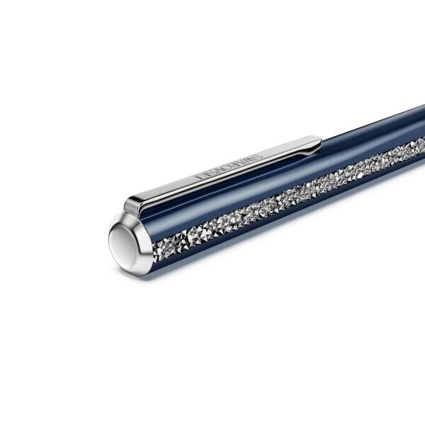 Crystal Shimmer Glide Tükenmez Kalem, Mavi, Mavi lakeli, krom kaplama